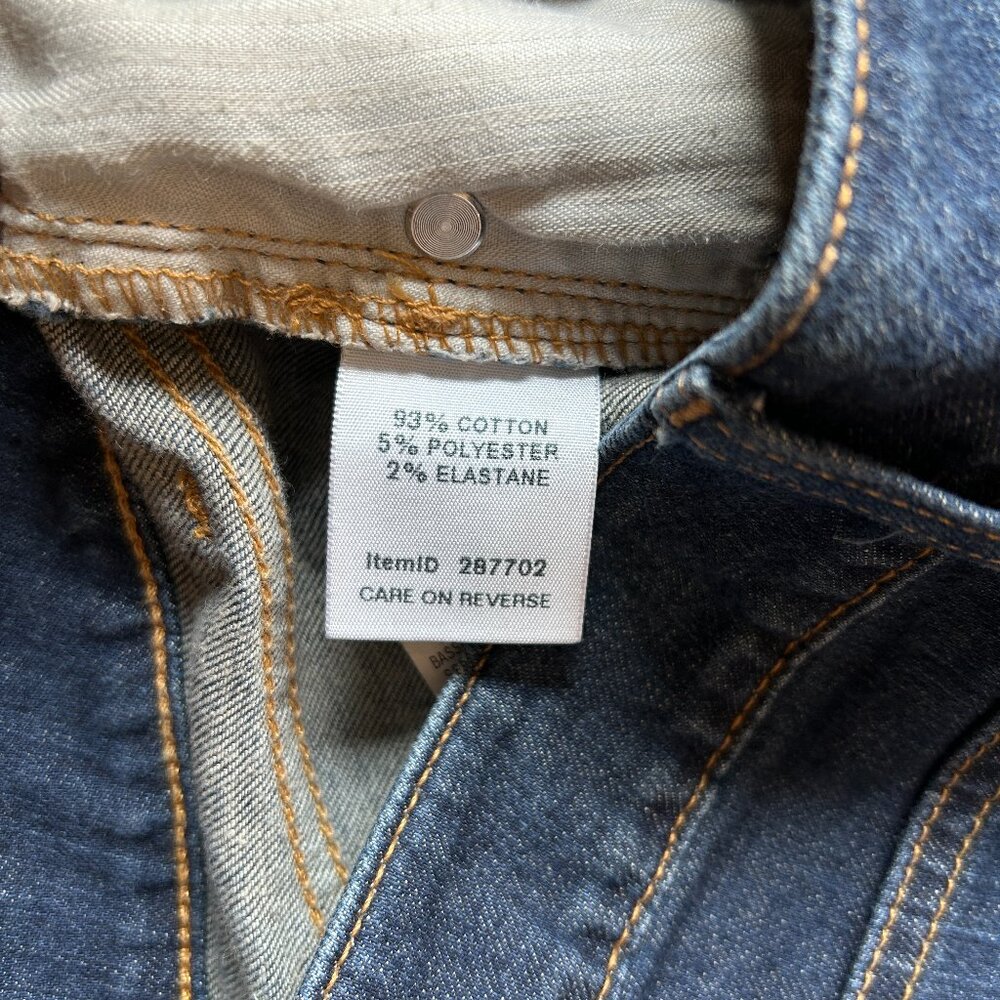 L.L. Bean Classic Fit True Shape Slim-Leg Ankle Jean (NEW) - Picture 8 of 11